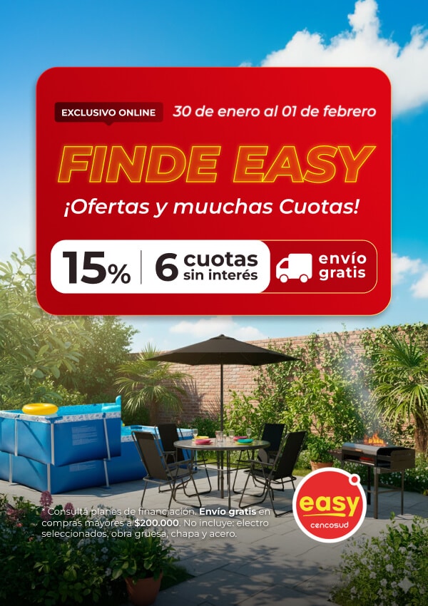 Solo por 72hs - 30 de enero al 01 de febrero - 15% - 6 cuotas sin interés - Envío gratis - Exclusivo online.